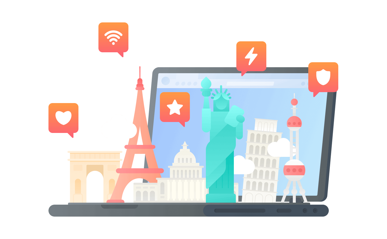 在安道尔连接到中国vpn - 天空乐享